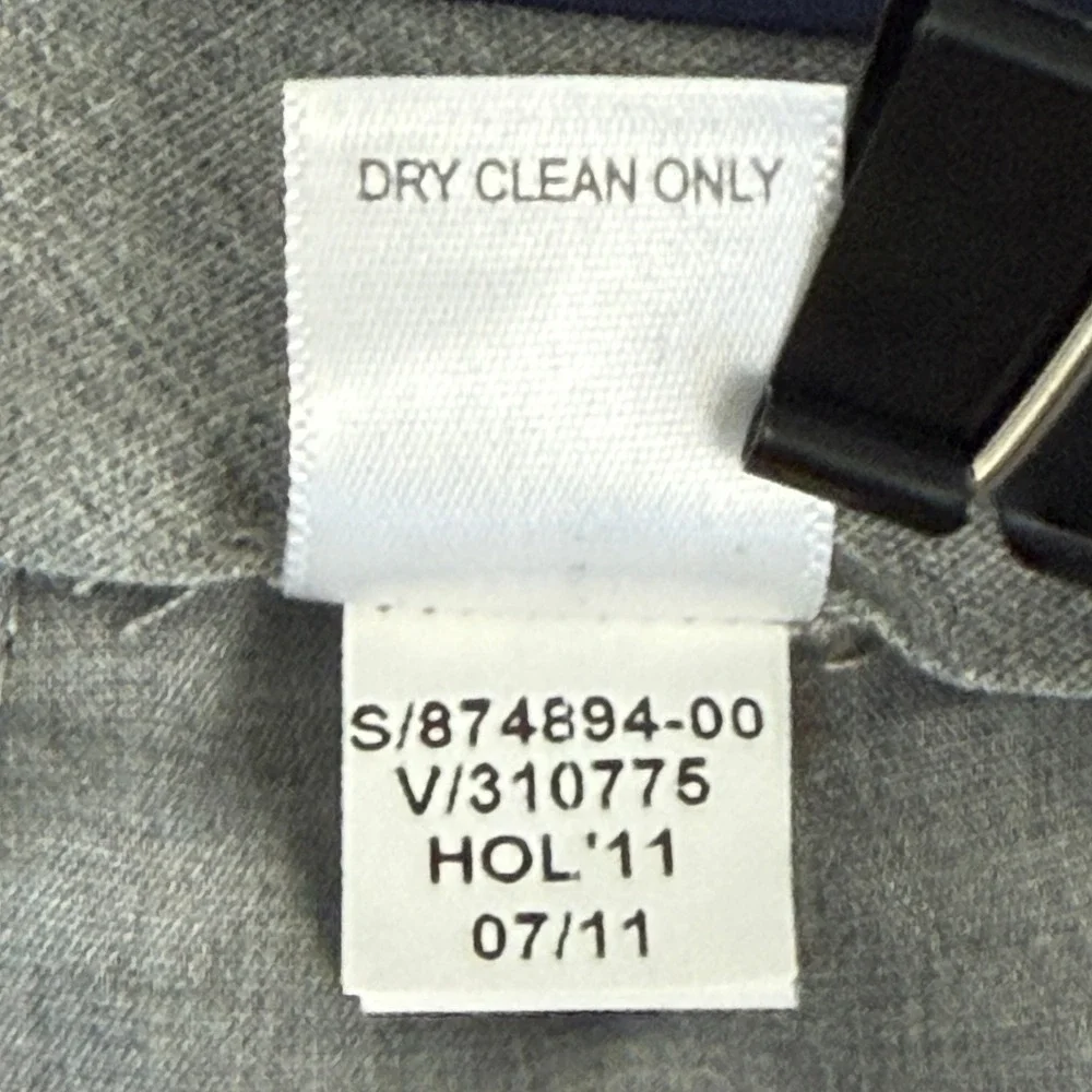 Banana Republic CORDUROY Pants Mens 34x32 Cotton Stretch Classic Fit Black